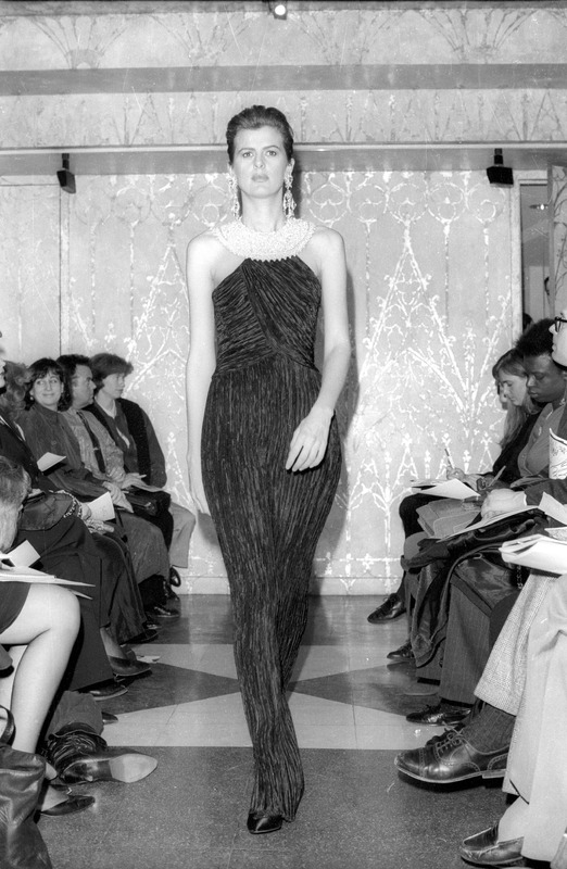 B&W Runway Photo Negatives - "Roll C" (1990)