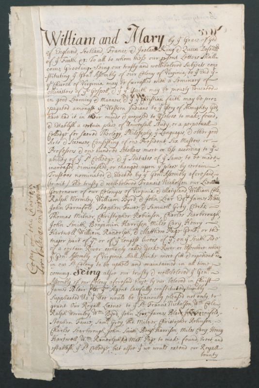 College of William and Mary Royal Charter