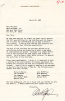 Robert Redford Letter re Sundance Institute