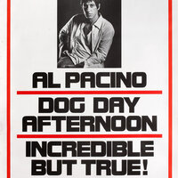 Dog Day Afternoon Original 1975 U.S. One Sheet Movie Poster