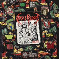 Back of Hawaiian Shirt Battle Jacket