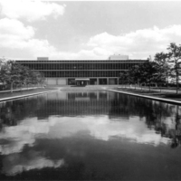 Reynolds_Metals_Exterior reflecting pool_1969