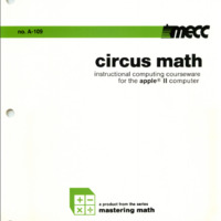Circus Math Cover Page